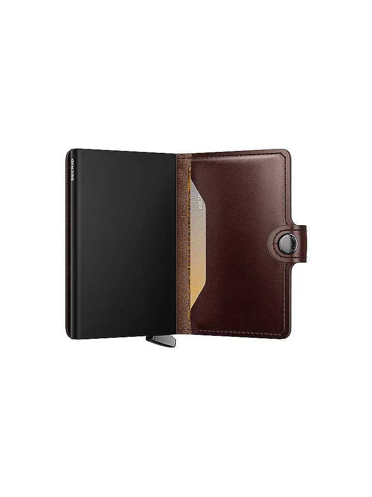 SECRID | Portefeuille PREMIUM MINIWALLET DUSK Marron foncé | 