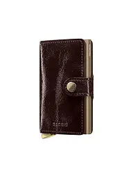 SECRID | Portefeuille PREMIUM MINIWALLET Rouge | Marron