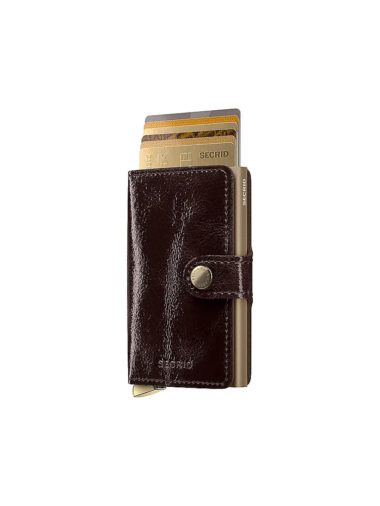 SECRID | Portefeuille PREMIUM MINIWALLET Mahogany | 