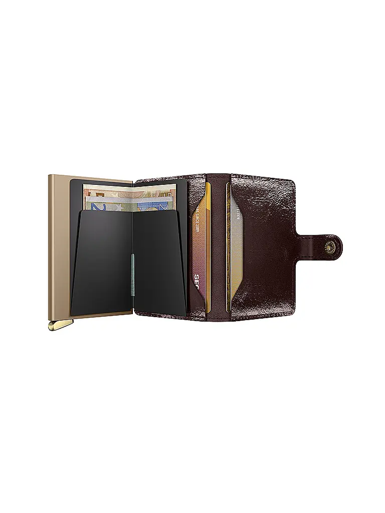 SECRID | Portefeuille PREMIUM MINIWALLET Mahogany | 