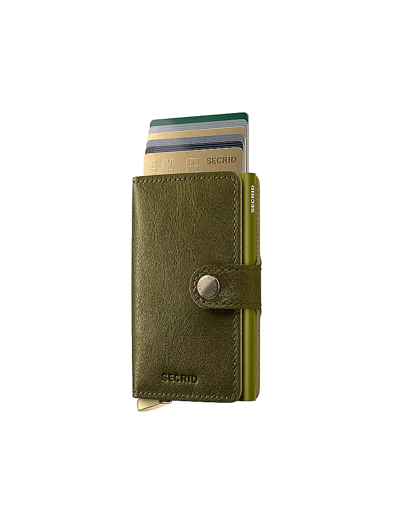 SECRID | Portefeuille PREMIUM MINIWALLET Olive | 