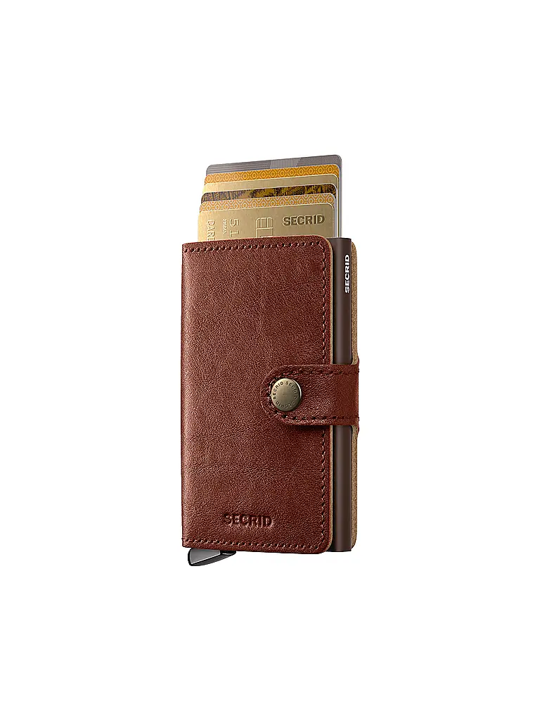 SECRID | Portefeuille PREMIUM MINIWALLET Whisky | 