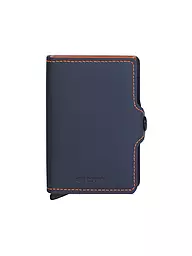 SECRID | Twinwallet MATTE bleu nuit-orange | Bleu