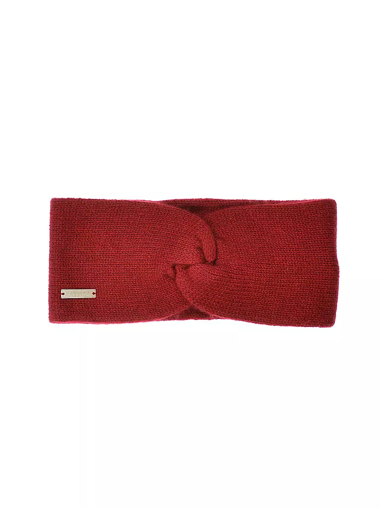SEEBERGER | Bandeau en cachemire | dunkelrot