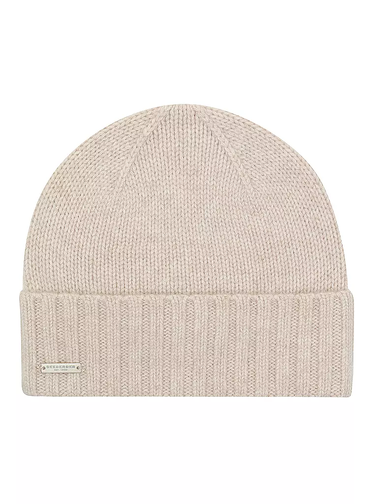 SEEBERGER | Bonnet en cachemire - Tuque | beige