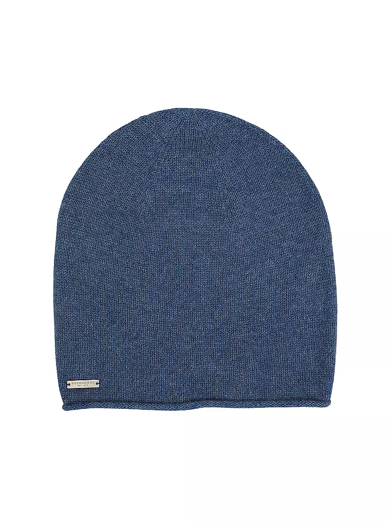 SEEBERGER | Bonnet en cachemire - Tuque | blau
