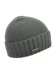 SEEBERGER | Bonnet en cachemire - Bonnet | Vert foncé
