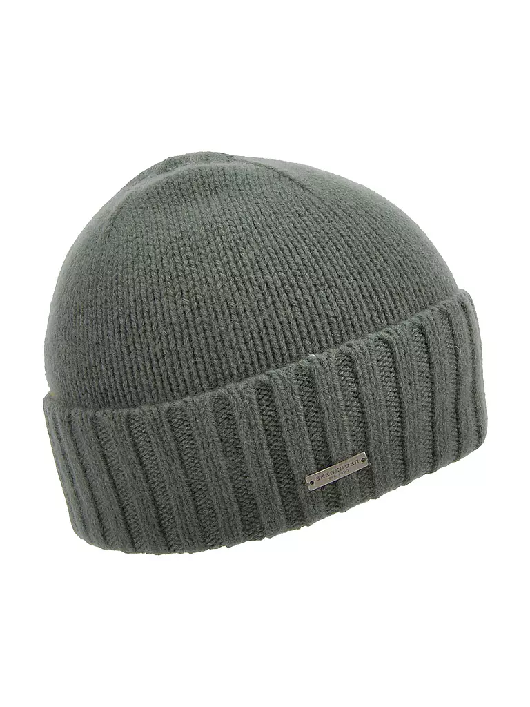 SEEBERGER | Bonnet en cachemire | dunkelgrün