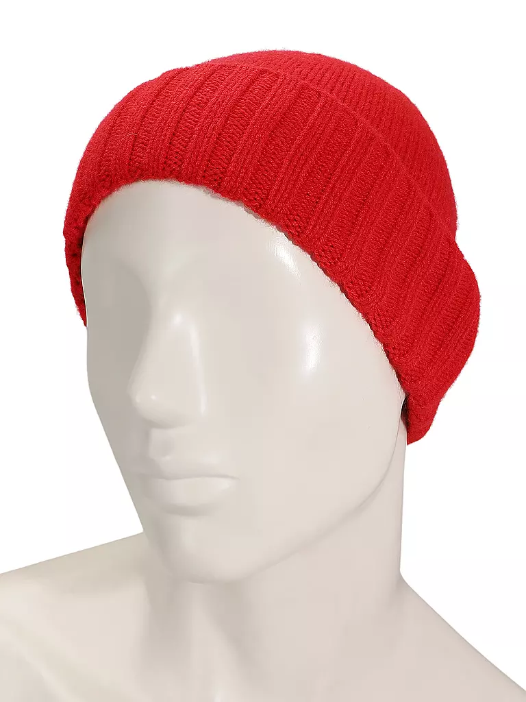 SEEBERGER | Bonnet en cachemire | rot