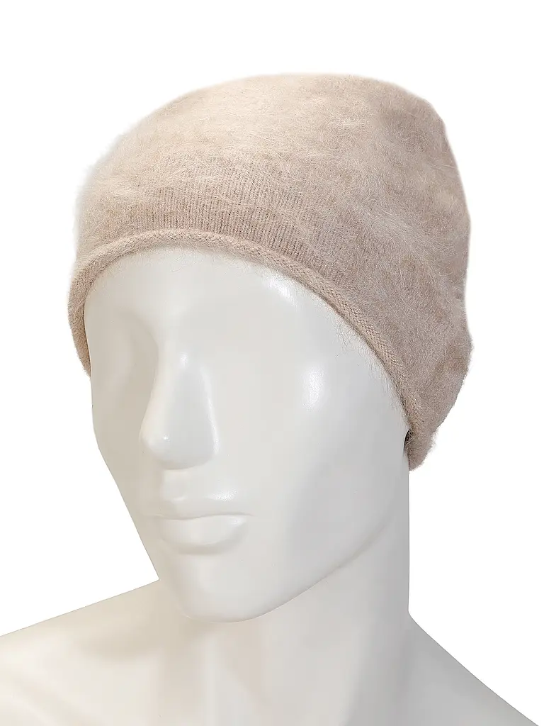 SEEBERGER | Bonnet en cachemire | beige