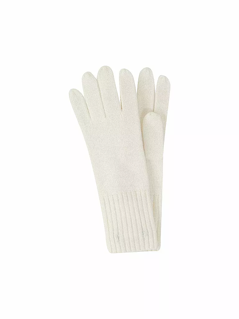 SEEBERGER | Gants en cachemire | creme