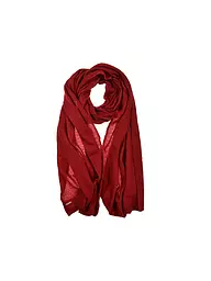 SEEBERGER | Nom du produit: Écharpe en cachemire | Rouge foncé