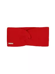 SEEBERGER | Stirnband en cachemire | Rouge