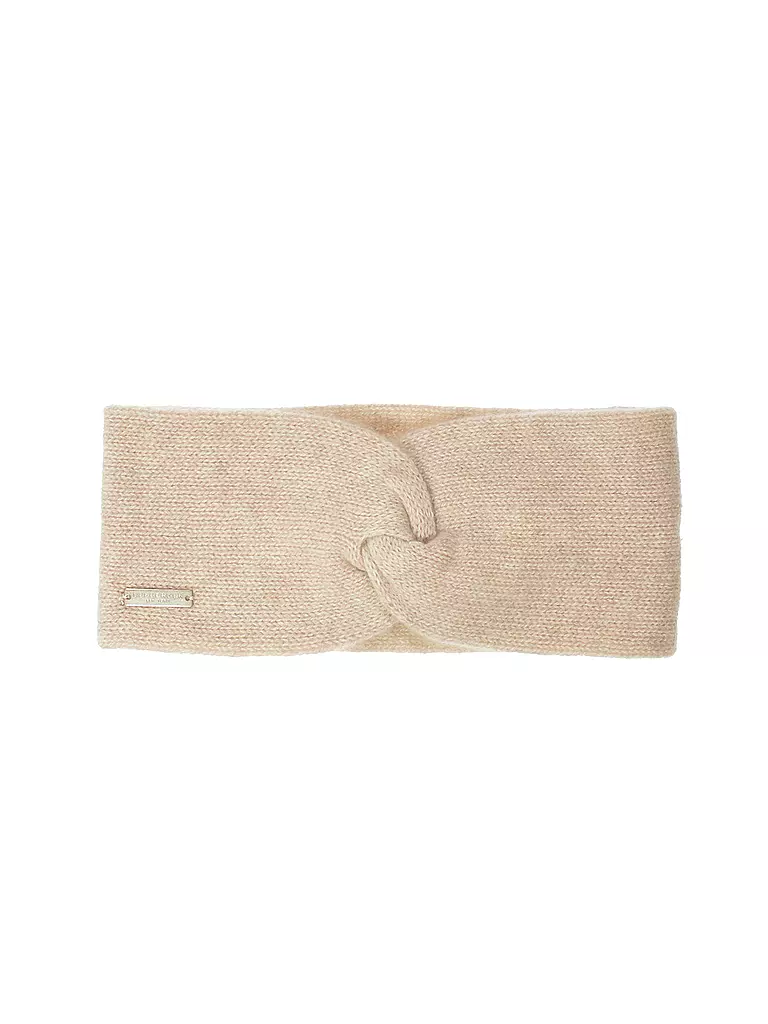 SEEBERGER | Stirnband en cachemire | beige
