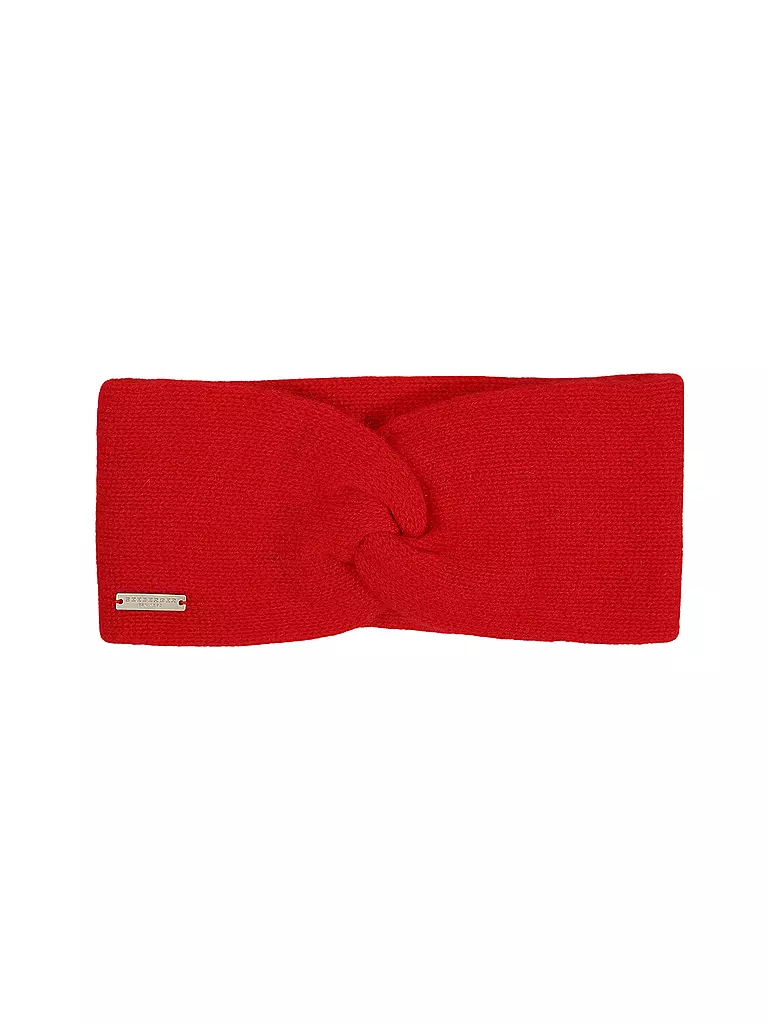 SEEBERGER | Stirnband en cachemire | rot