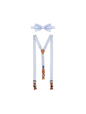 SEIDENFALTER | Ensemble de bretelles avec nœud papillon et clips à boutons