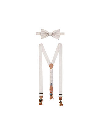 SEIDENFALTER | Ensemble de bretelles avec nœud papillon et clips à boutons