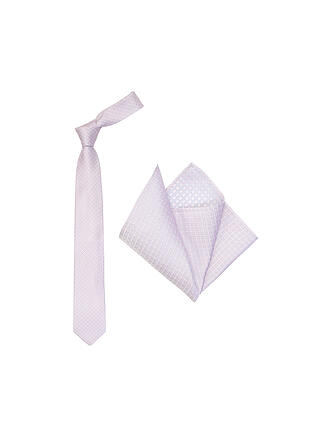 SEIDENFALTER | Ensemble cravate et pochette de costume