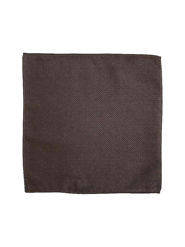 Pochette de costume marron