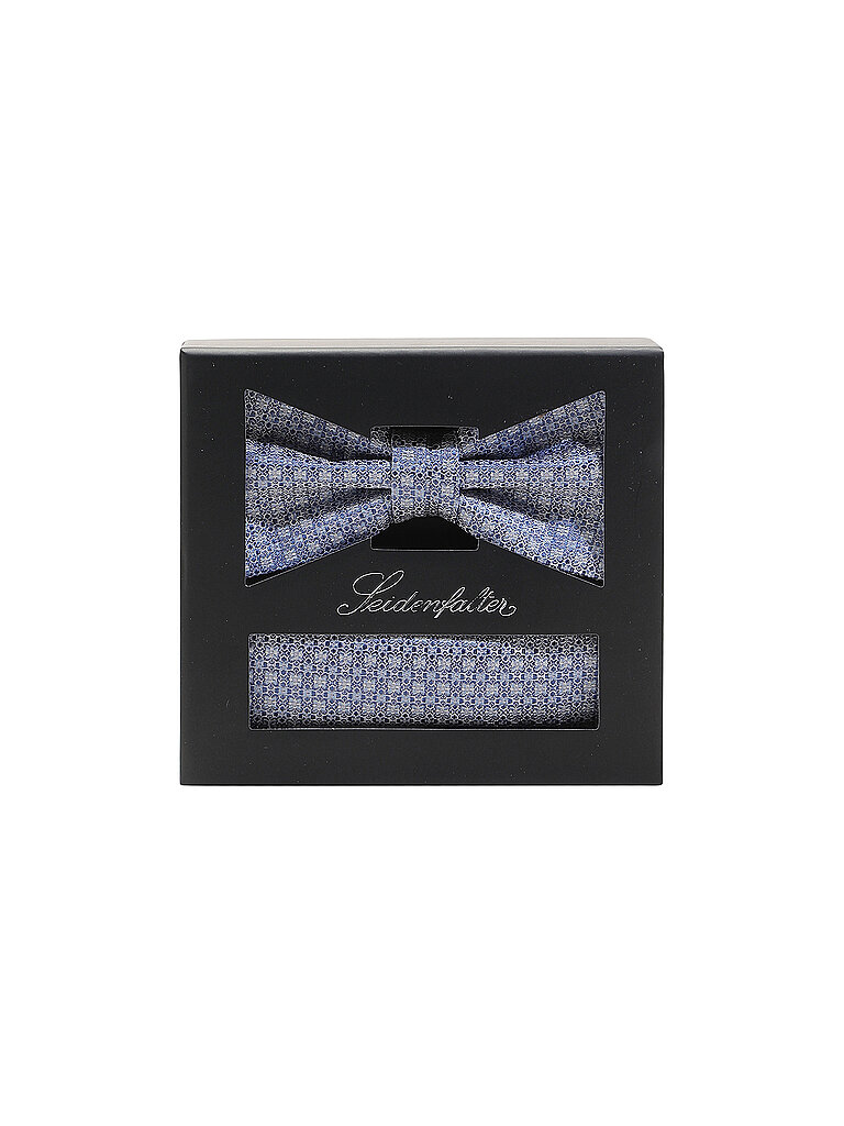 Masche - Ensemble nœud papillon avec pochette de costume bleu clair