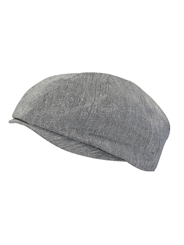 Seidenfalter Casquette en lin gris
