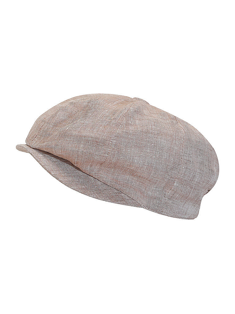Seidenfalter Casquette en lin beige