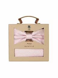 SEIDENFALTER | Coffret cadeau - Nœud papillon et pochette de costume | Rose
