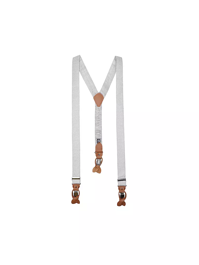 SEIDENFALTER | Ensemble de bretelles avec nœud papillon et clips à boutons | 