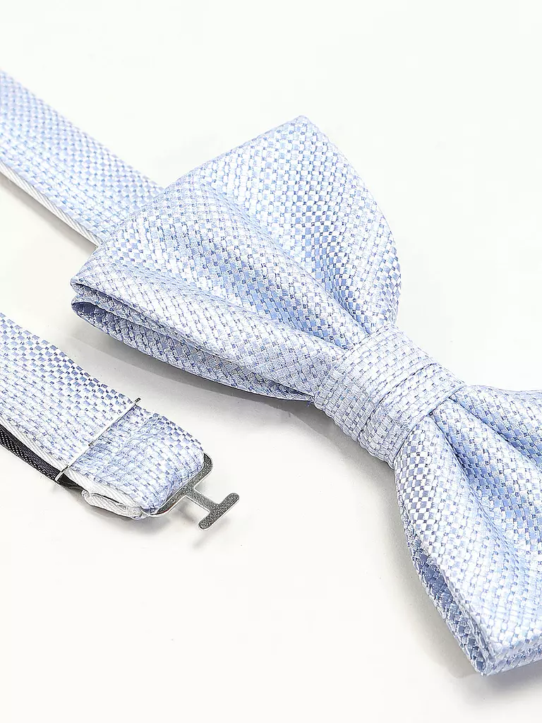 SEIDENFALTER | Ensemble de bretelles avec nœud papillon et clips à boutons | hellblau