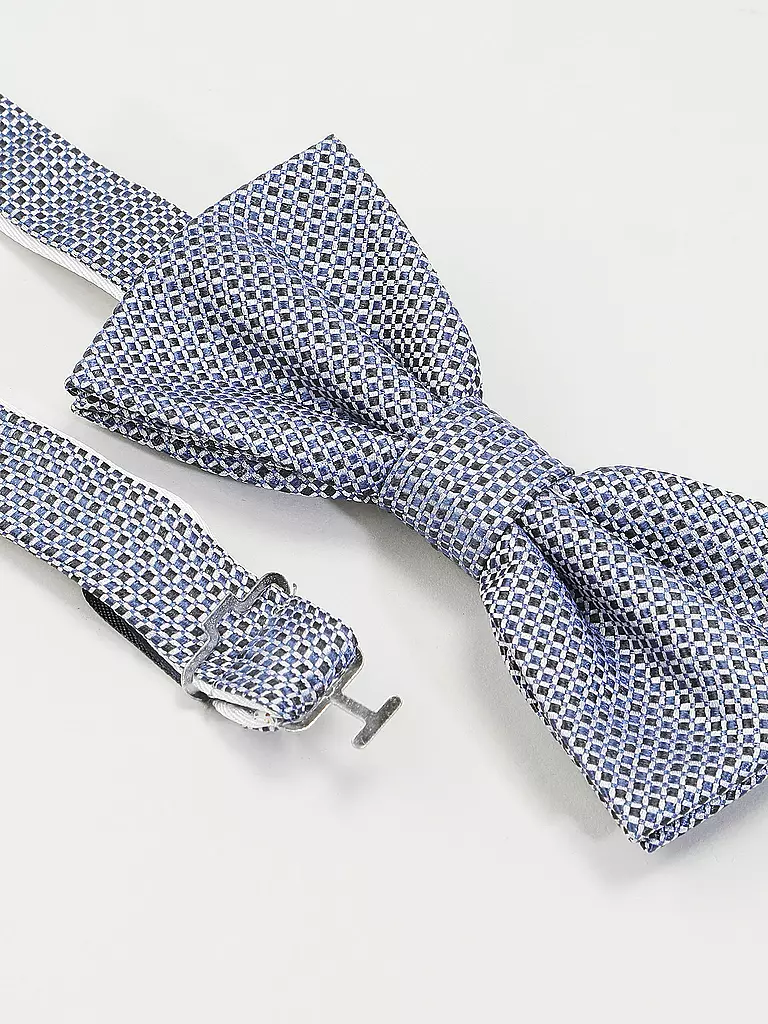 SEIDENFALTER | Ensemble de bretelles avec nœud papillon et clips à boutons | dunkelblau
