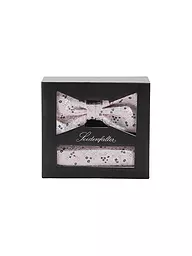 SEIDENFALTER | Ensemble nœud papillon et pochette de costume | Rose