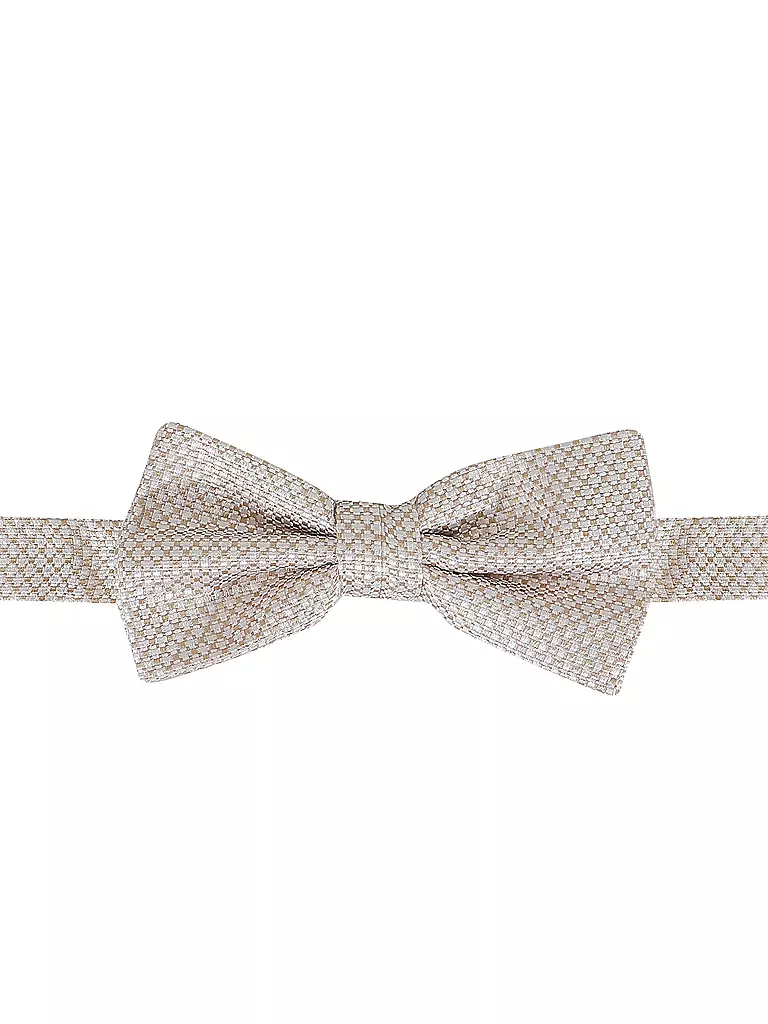 SEIDENFALTER | Geschenkset - Fliege und Stecktuch  | Crème