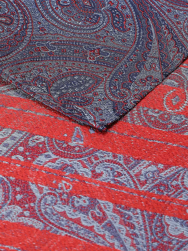 SEIDENFALTER | Pochette de costume | Rouge foncé