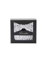 SEIDENFALTER | Ensemble nœud papillon et pochette de costume | Beige