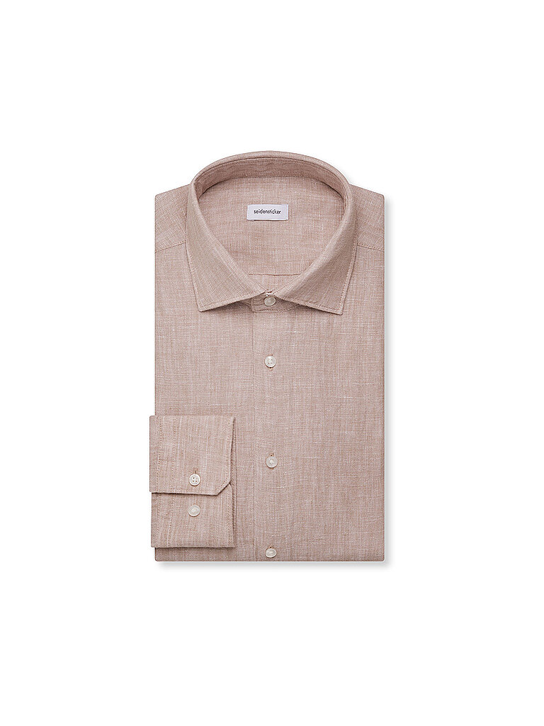 Chemise en lin beige 43