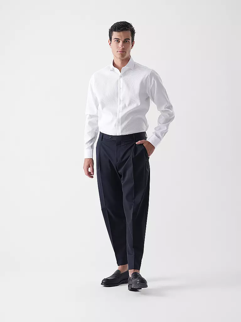 SEIDENSTICKER | Chemise business cintrée | Blanc