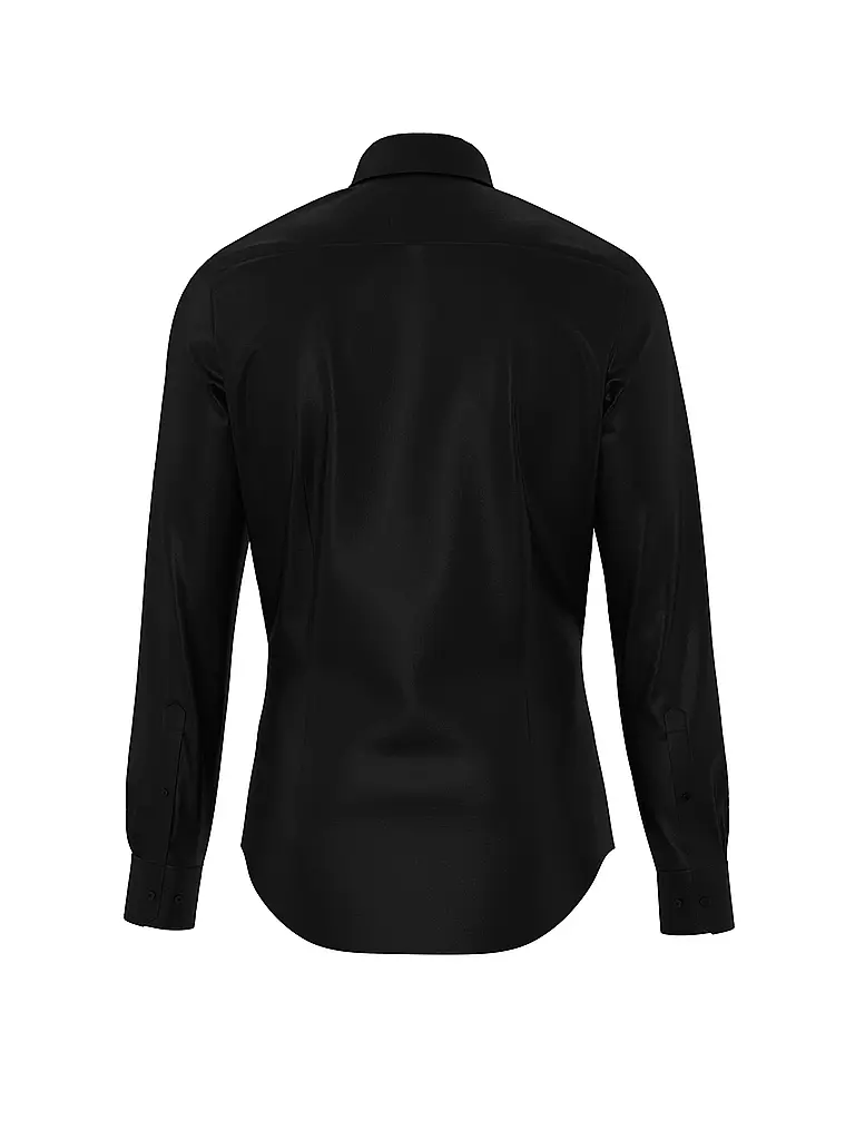 SEIDENSTICKER | Chemise business coupe slim | Noir