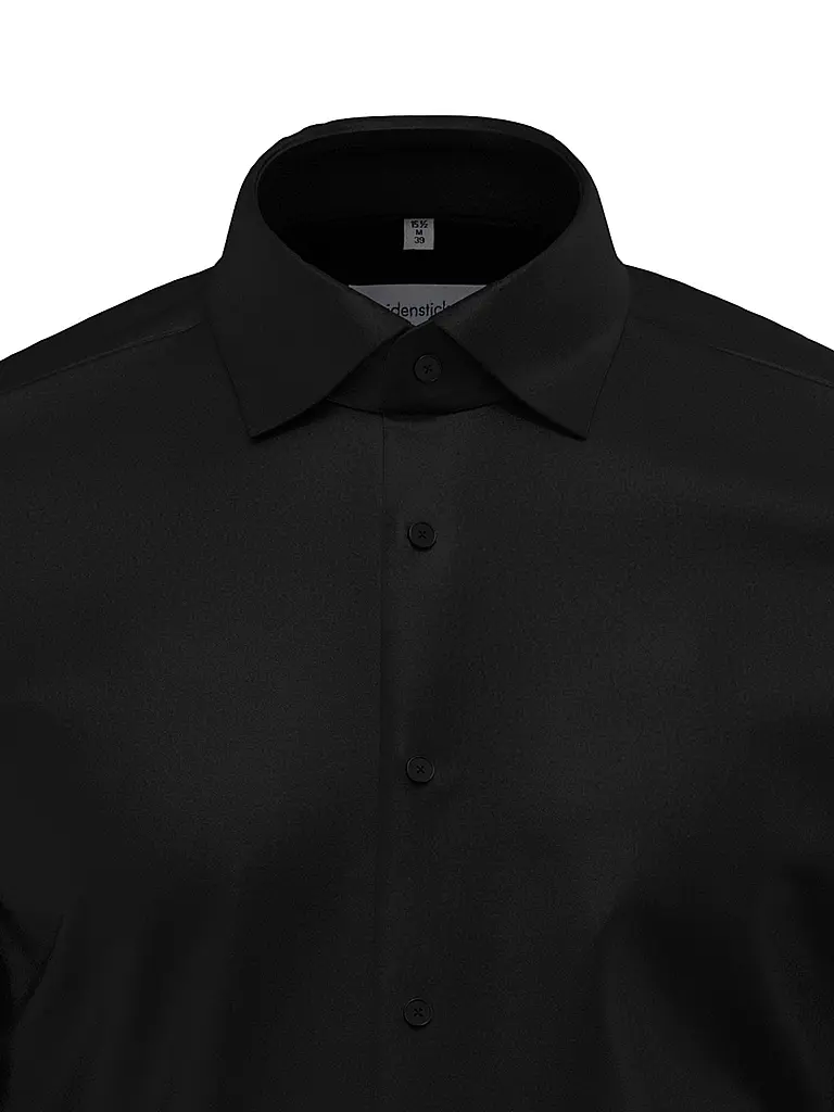 SEIDENSTICKER | Chemise business coupe slim | Noir