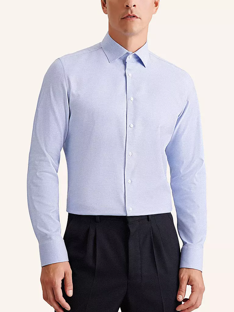 SEIDENSTICKER | Chemise cintrée | dunkelblau