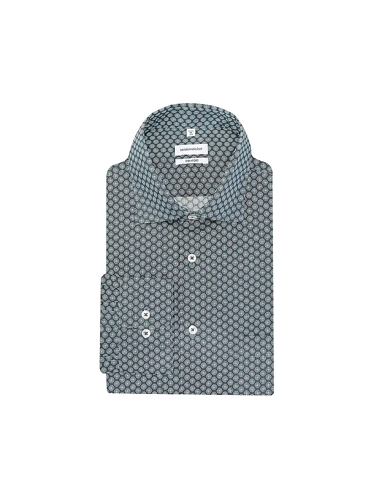 SEIDENSTICKER | Chemise coupe droite | dunkelgrün
