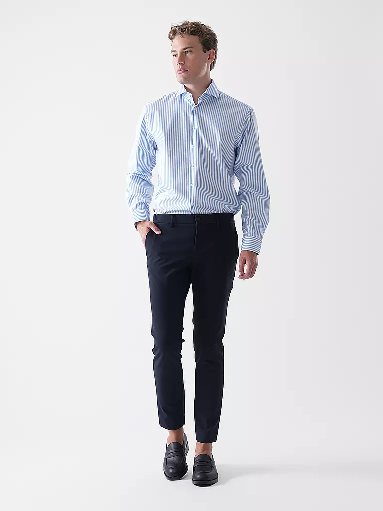 SEIDENSTICKER | Chemise coupe droite | dunkelblau