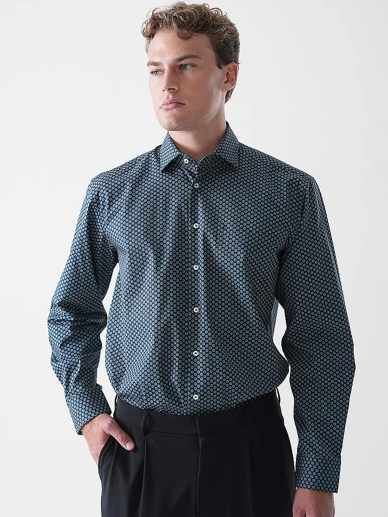 SEIDENSTICKER | Chemise coupe droite | 