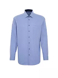 SEIDENSTICKER | Chemise coupe régulière | Bleu foncé