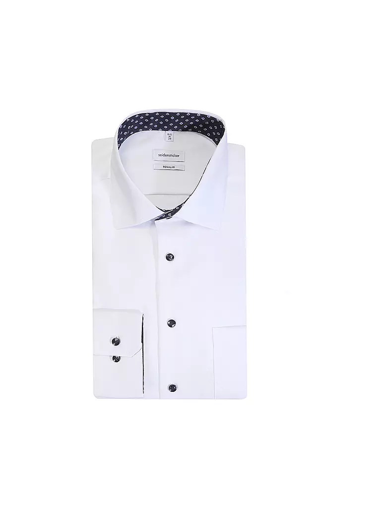 SEIDENSTICKER | Chemise coupe régulière | weiss