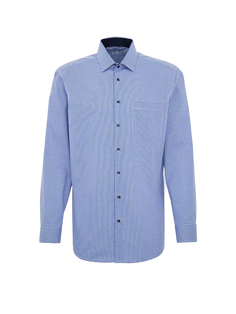 SEIDENSTICKER | Chemise coupe régulière | dunkelblau