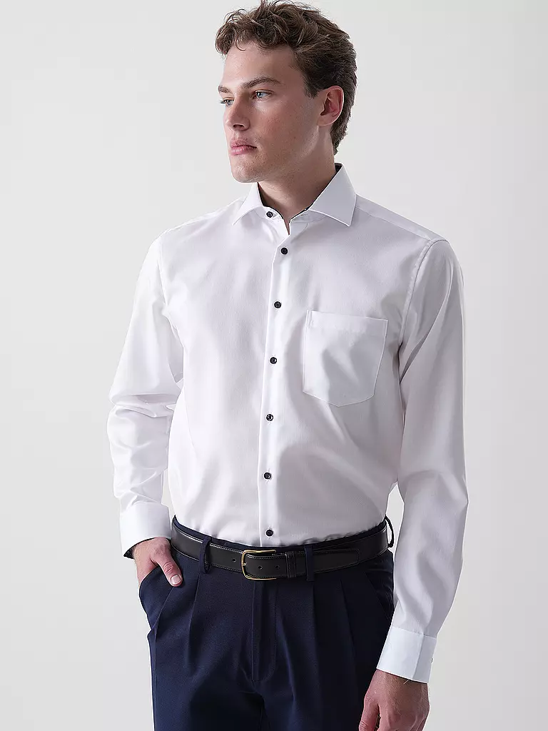 SEIDENSTICKER | Chemise coupe régulière | weiss