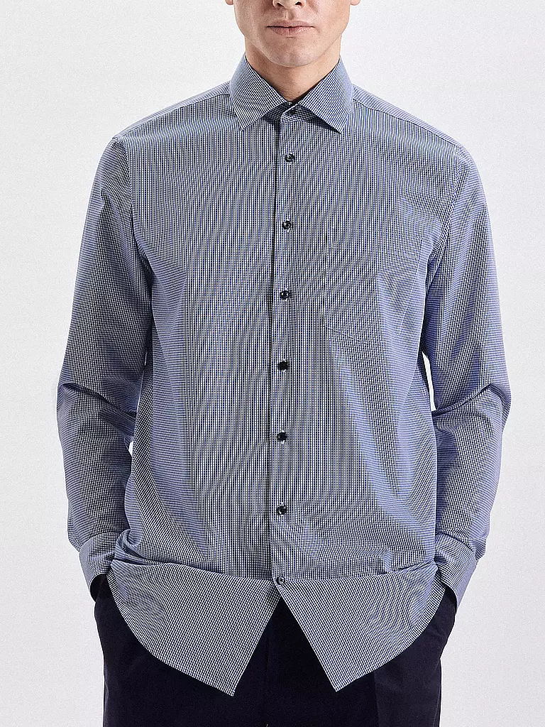 SEIDENSTICKER | Chemise coupe régulière | dunkelblau