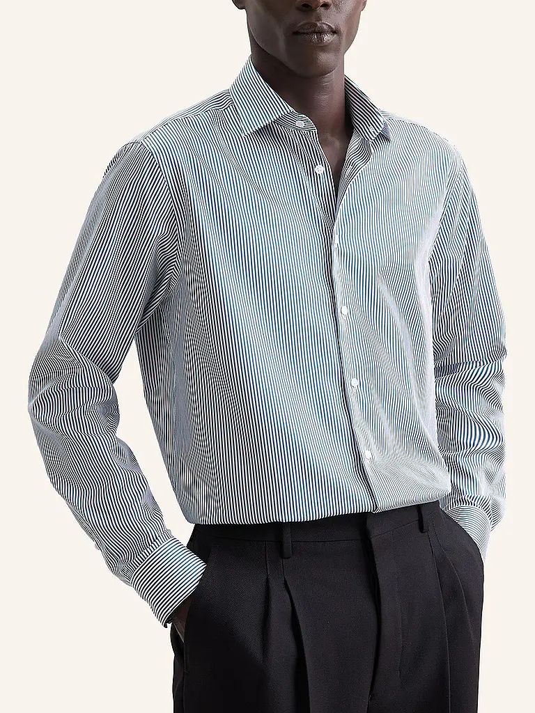 SEIDENSTICKER | Chemise coupe regular | petrol