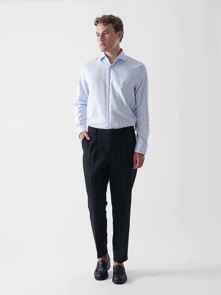 SEIDENSTICKER | Chemise Slim Fit | hellblau