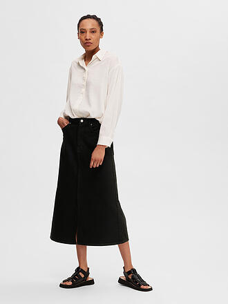 SELECTED FEMME | Jeansrock taille haute SLFKRISTA